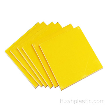 Aukštos kokybės geltonas 3240 epoksidinis stiklo pluošto lakštas/plokštė